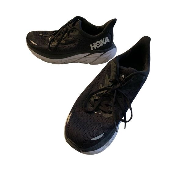 Hoka Clifton 8 black women's size 9 B - Picture 1 of 6